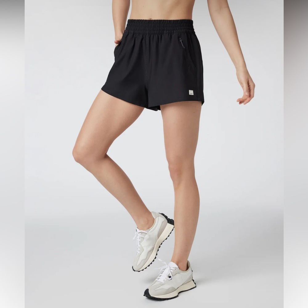 Vuori Women's Black Athletic Shorts